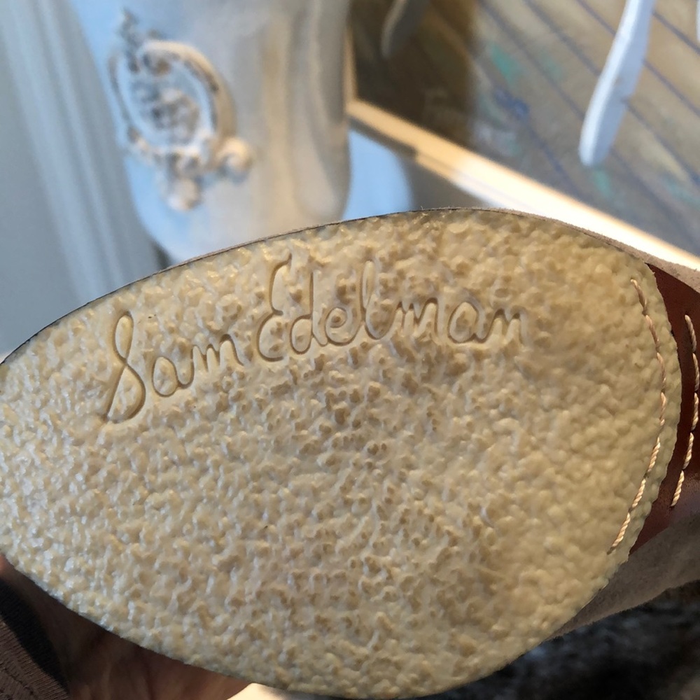 Sz 6 ,BNWOT SamEdelman faux fur real suede boot. - Picture 7 of 7